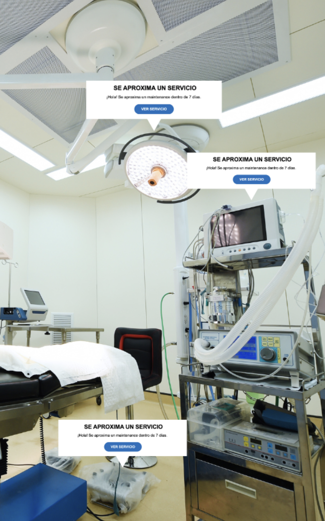 Seguimiento completo de servicios biomédicos, Sistema para gestionar órdenes de servicio biomédicas