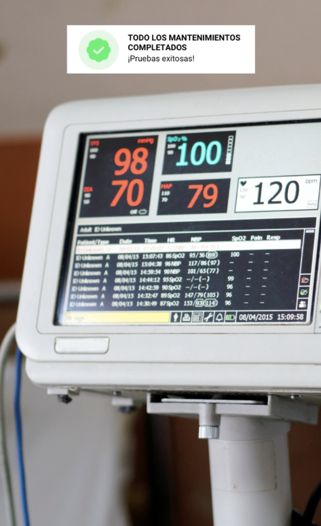 Ciclo de vida optimizado de equipos médicos, Ciclo de vida de equipos biomédicos